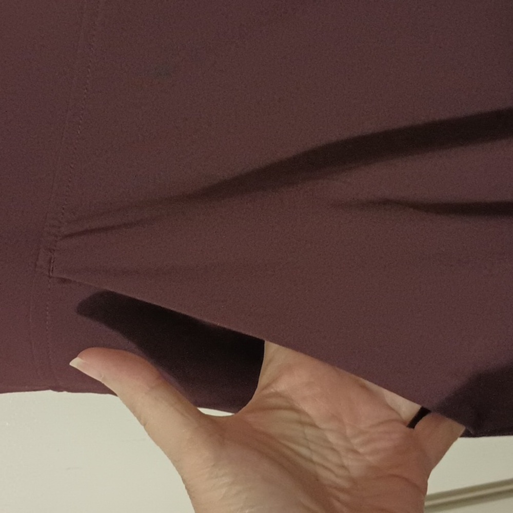 Athleta Plus Size 24 Brooklyn Ankle Pants Wine Color